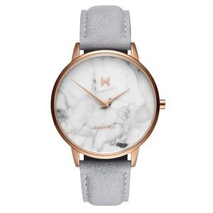 Womens Boulevard leather strap watch